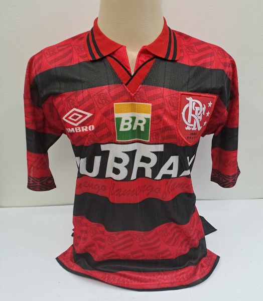 Camisa oficial do Flamengo 1995 - Umbro - Patrocinador