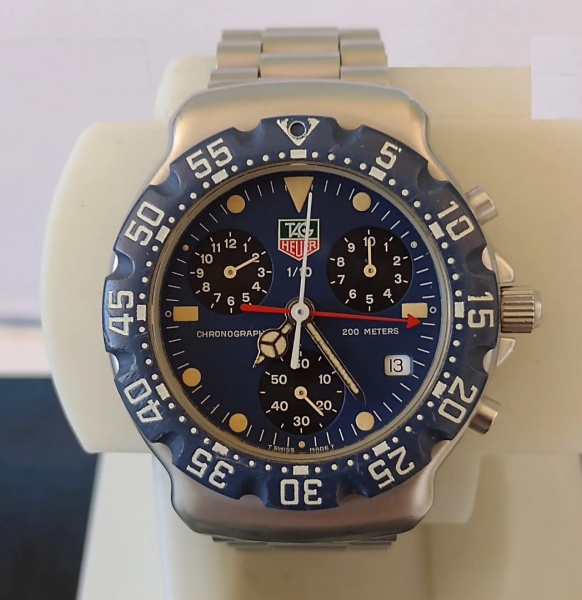 RELÓGIO ORIGINAL TAG HEUER F1 - CRONÓGRAFO - QUARTZ - CA1210 RO. A