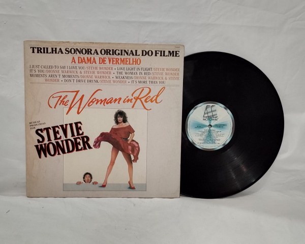 A Dama De Vermelho The Woman In Red - Trilha Filme Lp Disco