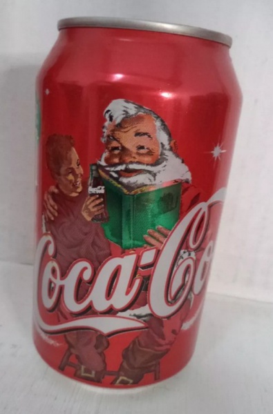 LATA DE COCA - COLA - EDIÇÃO DE NATAL DO ANO 2000.EM EX