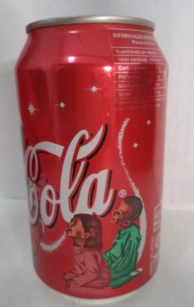LATA DE COCA - COLA - EDIÇÃO DE NATAL DO ANO 2000.EM EX