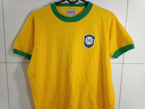 Camisa Seleção brasileira de 1970 - Retro Original Athleta