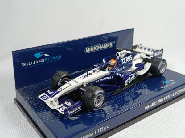Williams F1 BMW FW27 - Carro de coleção miniatura dieca