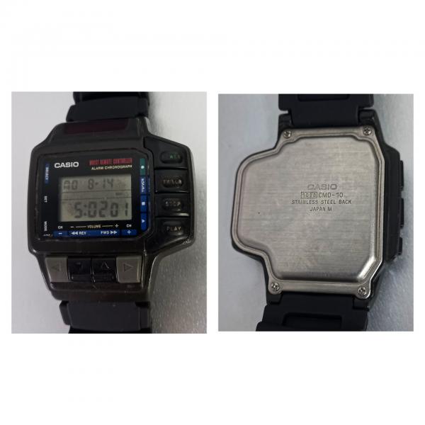 Relógio Casio CMD- 10- Wrist remote controller (Control