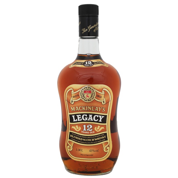 Whisky Mackinlays legacy 12 years old, 1815, 1L, Produzido por