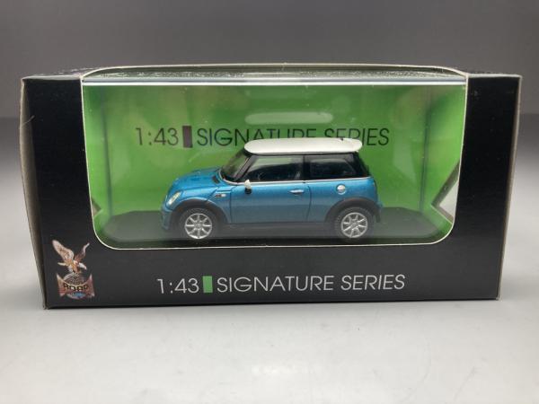 Mini Cooper S Azul - Signature Series Escala 1/43 minia