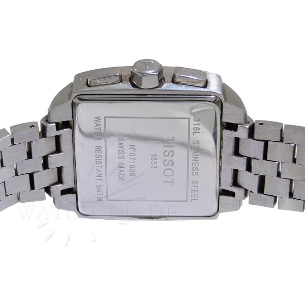 REL GIO TISSOT T TREND QUADRADO CRON GRAFO. CAIXA EM A