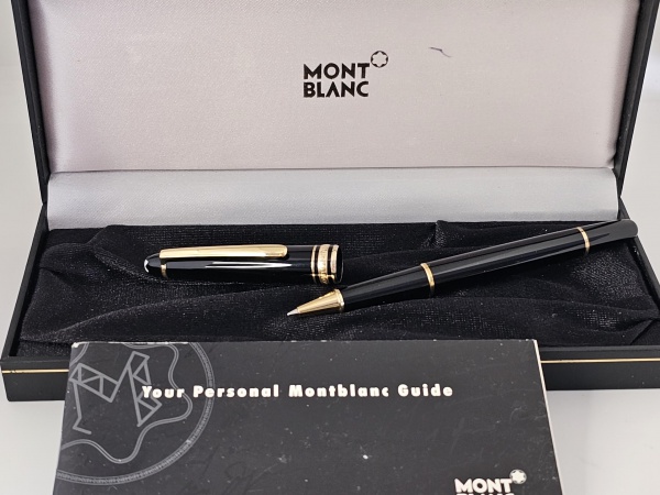 Canetas . Caneta Original Montblanc, linha Mozart.  Cor burgundy foto 6