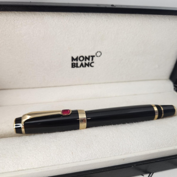 Canetas . Caneta original Montblanc da série Meisterstuck. Modelo foto 1