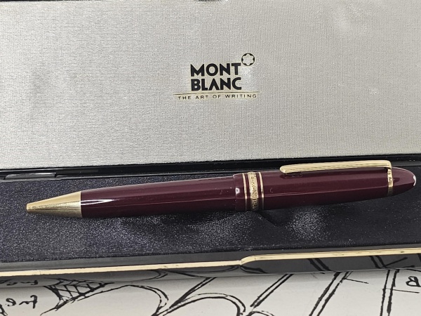 Canetas . Lapiseira original Montblanc, linha Mesisterstuck, refe foto 1