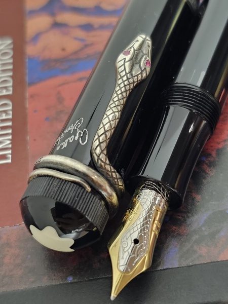Canetas . Lapiseira original Montblanc, linha Mesisterstuck, refe foto 5