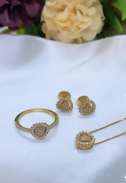 Joias . ANEL SOLITÁRIO DE DIAMANTE EM OURO AMARELO 18K - DIAMAN foto 7