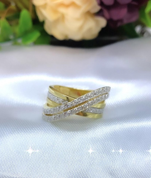 Joias . BRINCO, ARGOLA, CASCATA, EM OURO AMARELO 18K - 5cm Altu foto 8