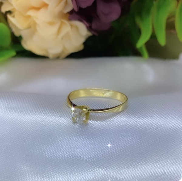 Joias . ANEL MASCULINO COM COROA, EM OURO AMARELO 18K - DIAMANT foto 2