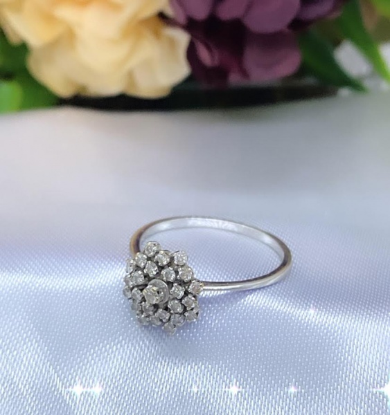 Joias . ANEL DE PANTERA, EM OURO AMARELO 18K - DIAMANTES, aro 1 foto 7