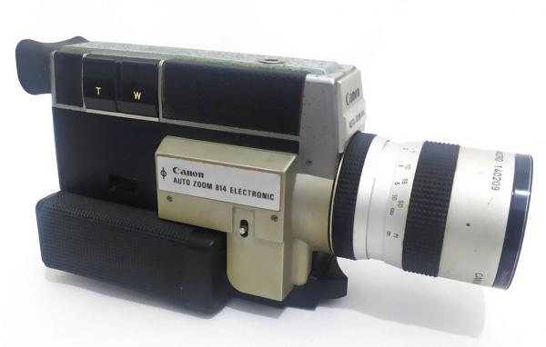 CANON AUTO ZOOM 814 ELECTRONIC: Câmera Filmadora antiga