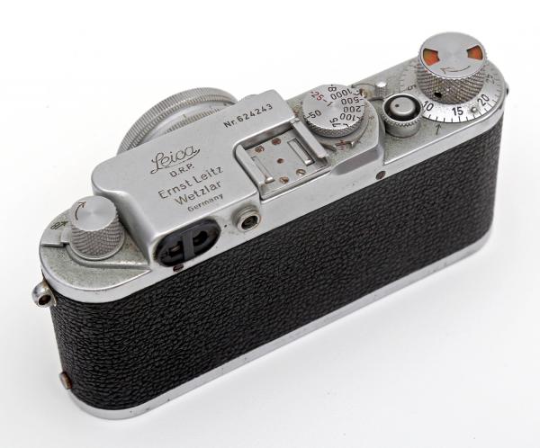 Antiga câmera fotográfica LEICA III - Drp - Ernst Leitz
