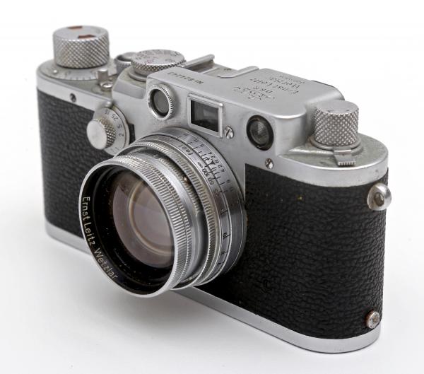 Antiga câmera fotográfica LEICA III - Drp - Ernst Leitz