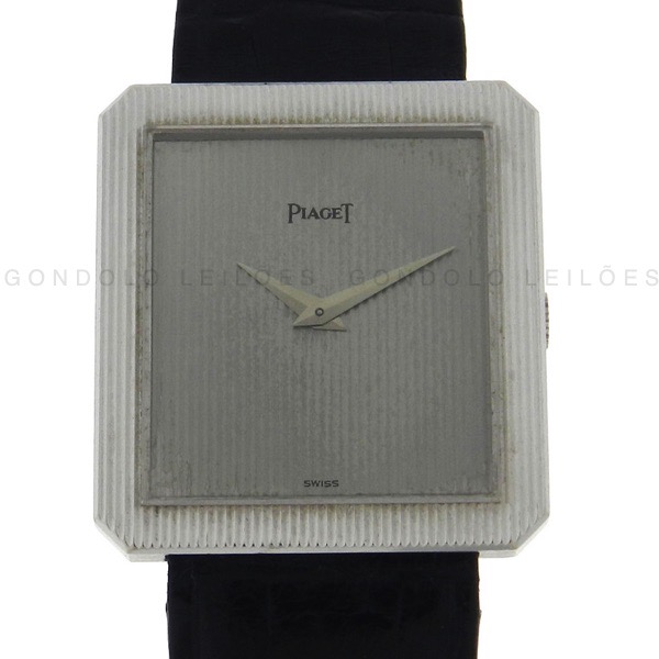 Rel gio Piaget Protocole Caixa em Ouro Branco Pulse