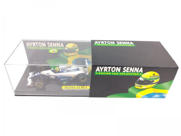 Carrinho Ayrton Senna Racing Car Collection edition 42 n7, William