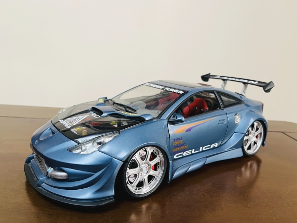 TOYOTA CELICA - 2004 KENTOYS - ESCALA 1/12 - TOYOTA CORPORATION