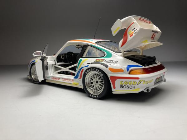 Porsche 911 Gt2 (993) Branco/Stp Ut Models Escala 1/18