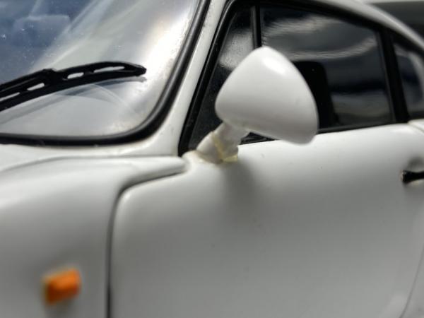 Porsche 959 1986 Branco Motorbox Escala 1/18 miniatura