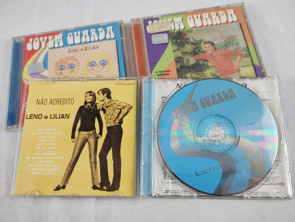 4 CDS - COLEÇÃO JOVEM GUARDA - LENO E LILIAN / ED WIL