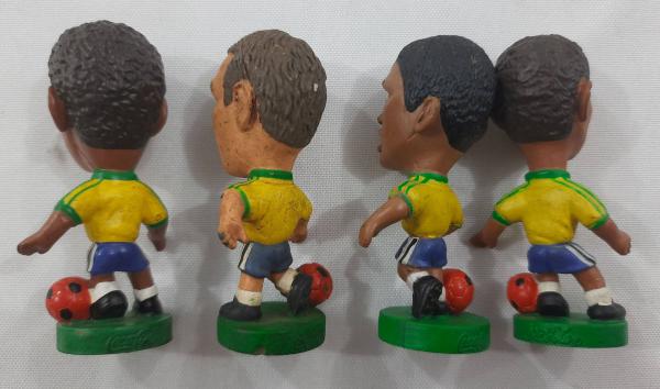 Antiga coleção, `Mini Craques - Coca Cola`, jogadores d