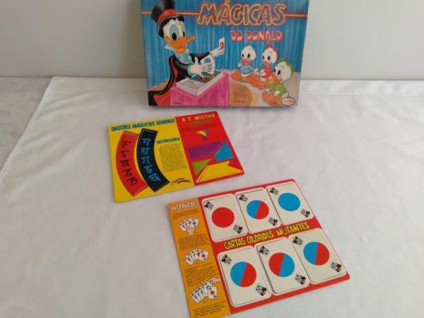 Antigo Jogo Cartas Show De Mágicas Promoção