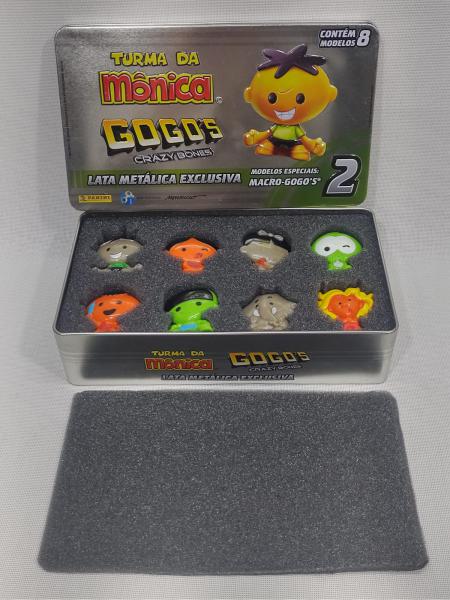Estojo de Metal com Gogo`s Crazy Bones da Turma da Môni