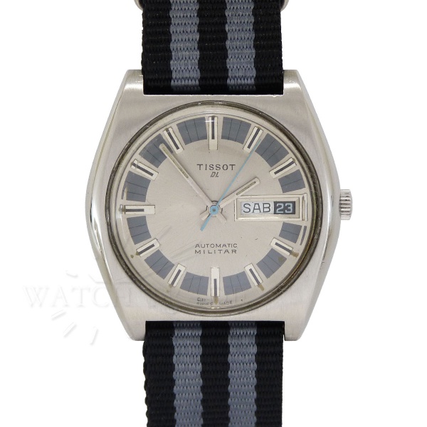 RARO TISSOT DL MILITAR AUTOM TICO. CAIXA EM A O INOXID