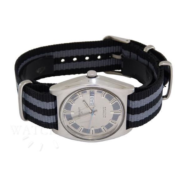 RARO TISSOT DL MILITAR AUTOM TICO. CAIXA EM A O INOXID