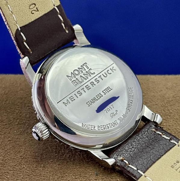 Relógio original Montblanc Meisterstuck 36mm, corda man