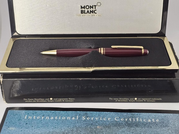 Canetas . Caneta original Montblanc, linha Meisterstuck. Referênc foto 8
