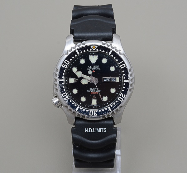 Relógio - Citizen Vintage Diver 200m - Referencia 8203-824393
