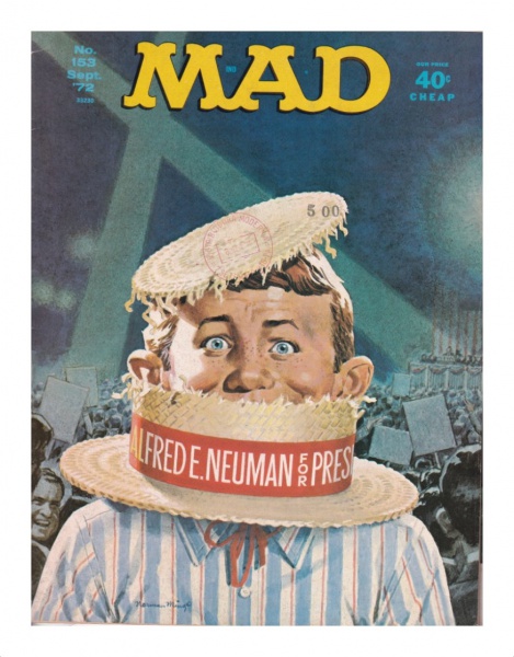 Revista Mad - Revista de Quadrinhos - Em Inglês - 1971