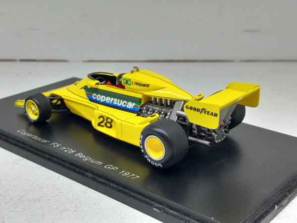 Miniatura em metal Fórmula 1 Copersucar Fittipaldi F5 nº28