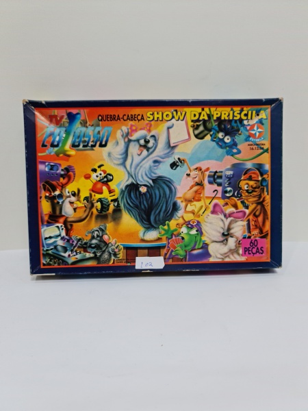 Jogo Quebra-Cabeça TV Colosso- Show da Pricila, 60 Peças (Completo