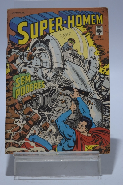 REVISTA EM QUADRINHOS SUPER-HOMEM - N.º 69 - ano 1990 - Editora