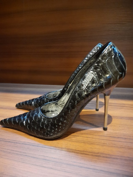 Salto Agulha Scarpin Salto 10 Cm Scarpin Salto Fino Alto 10cm Vizzano