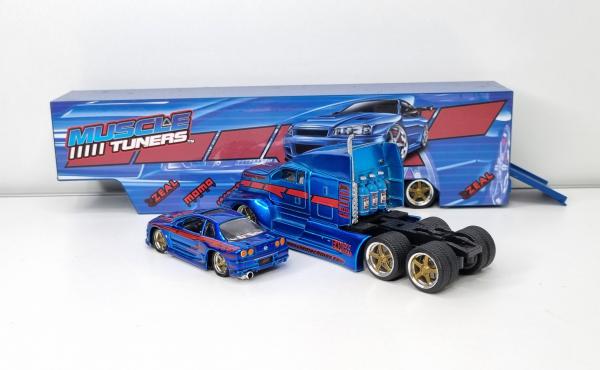 Muscle Machines - GT HAULER NISSAN SKYLINE R34 GTR - Es