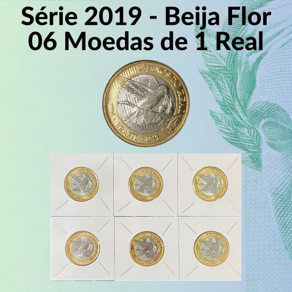Lance Livre - Série Real 2019 Especial - Lote com 02 Sets do Real 2019  Beija