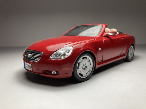 ミニカー Maisto LEXUS SC430 1/18 19068070.jpg