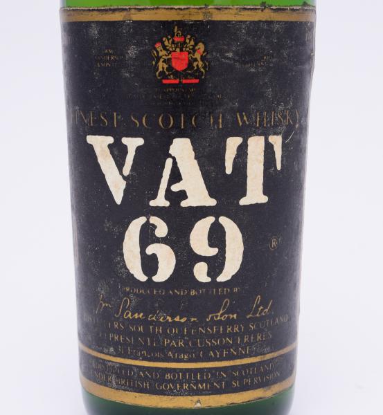 VAT 69 - Finest scotch whisky 750 ml.