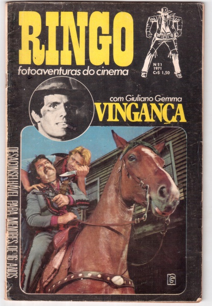 21 Revistas Fotonovelas Faroeste RINGO - 1971- Originais - algumas com desgastes do tempo