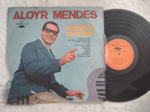 LP ALOYR MENDES - APONTA O SUCESSO // GROOVE // CAPA CONFORME FOT