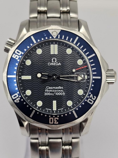 Relogios . Relógio original Omega 007 James Bond 41mm nunca polido foto 8