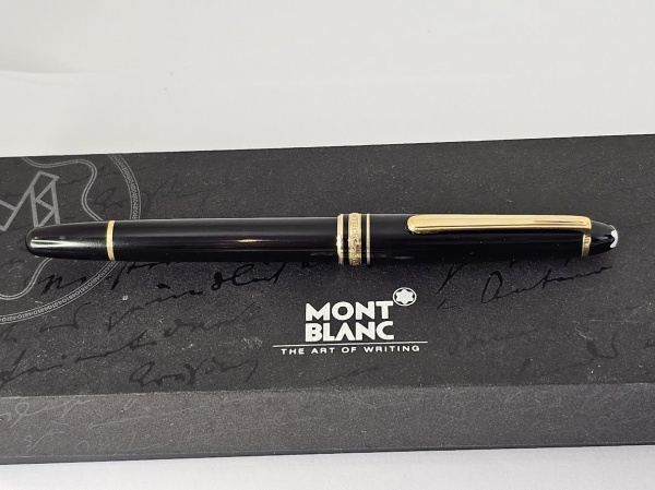 Canetas . Caneta Montblanc original modelo 164, cor preta. Caneta foto 5