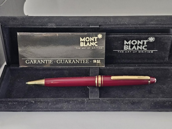 Canetas . Caneta Montblanc original modelo 164, cor preta. Caneta foto 7